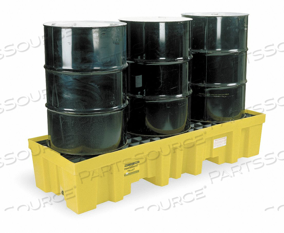 DRUM SPILL CONTAINMENT PALLET 6000 LB. by Eagle