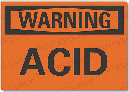 DANGER SIGN 10 W X 7 H 0.001 THICK by Lyle Signs Inc.