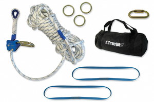 HORIZONTAL LIFELINE TEMPORARY 60 FT L by Fallstop