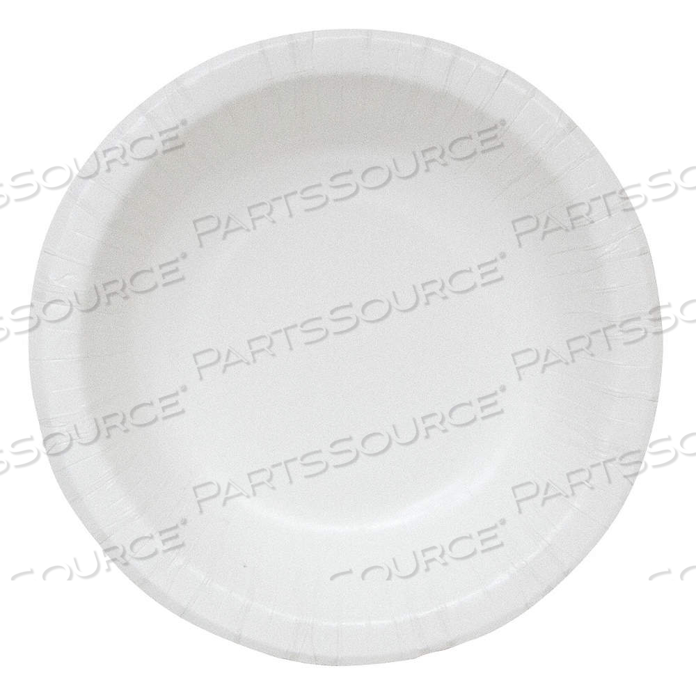 DISPOSABLE BOWL, PAPER, UNWRAPPED, 20 OZ BOWL CAPACITY, WHITE, PATTERNLESS by Approved Vendor