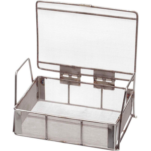 SMALL PARTS WIRE BASKET LID 10 OPENING / LINEAR INCH 7X5X2 STEEL PRICE EACH FOR QTY 1-4 by Marlin Steel Wire Products Inc