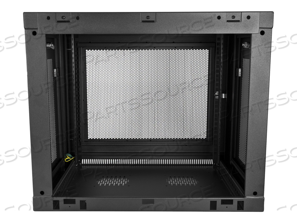 SECURE 9U 19IN WALL MOUNT NETWORK CABINET - ADJUSTABLE DEPTH 6-14.6IN IT/DATA/NE by StarTech.com Ltd.