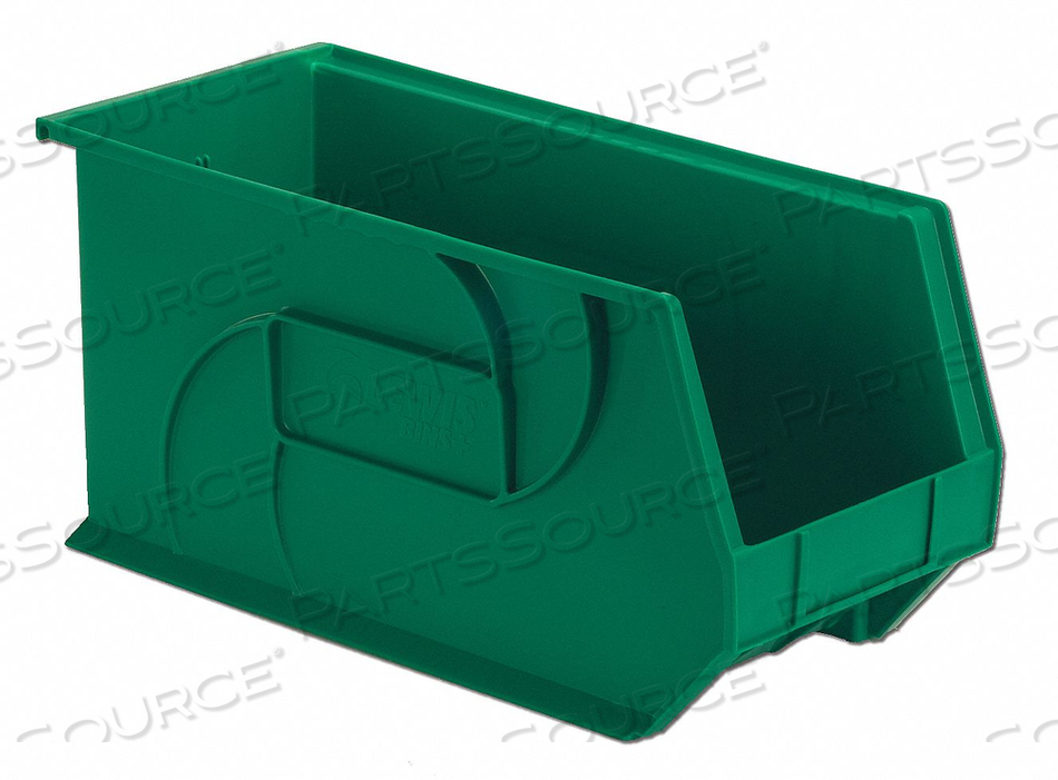 HANG/STACK BIN 9HX8-1/4WX18D GREEN 