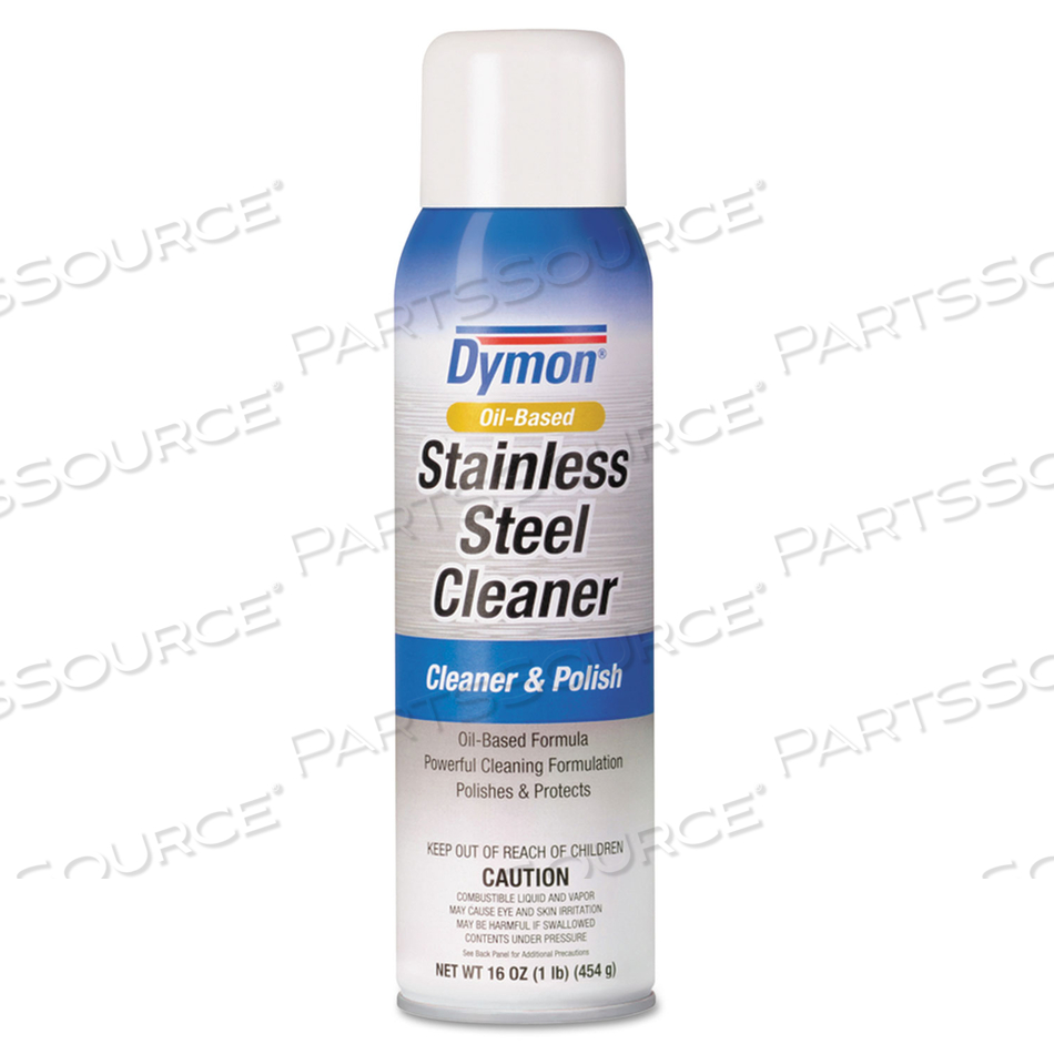 STAINLESS STEEL CLEANER-OIL BASED 18 OZ by Dymon