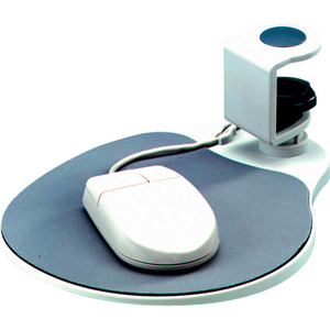 UNDER DESK MOUSE PLATFORM, PLATINUM by Aidata