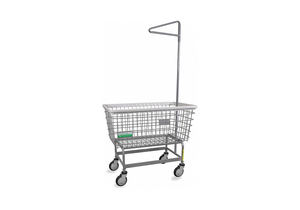 WIRE LAUNDRY CART 600 LB LD CAP. GRAY by R&B Wire Products, Inc.