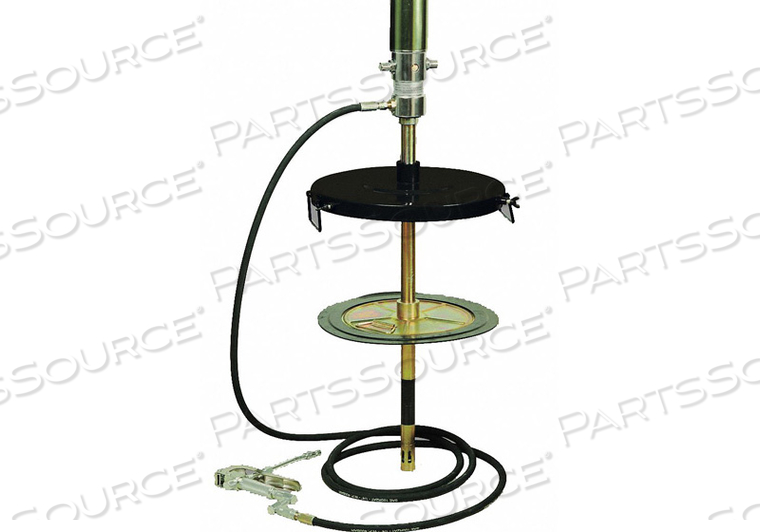 GREASE PUMP WITH GUN, AIR CONSUMPTION 9 CFM, HOSE LENGTH 13 FT, MAX. VISCOSITY NLGI 2 by Westward GREASE PUMP WITH GUN, AIR CONSUMPTION 9 CFM, HOSE LENGTH 13 FT, MAX. VISCOSITY NLGI 2 by Westward