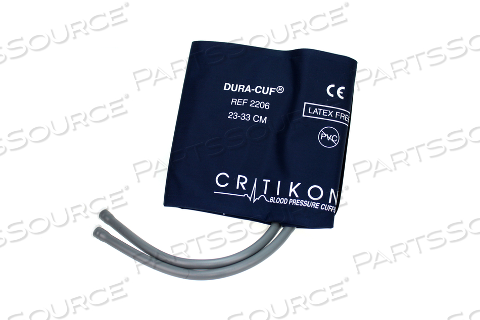 BLOOD PRESSURE CUFF, 2 TUBE, DURA-CUF®, NAVY, LONG SIZE, NYLON, ADULT AGE GROUP, SUBMIN CONNECTION TYPE BLOOD PRESSURE CUFF, 2 TUBE, DURA-CUF®, NAVY, LONG SIZE, NYLON, ADULT AGE GROUP, SUBMIN CONNECTION TYPE