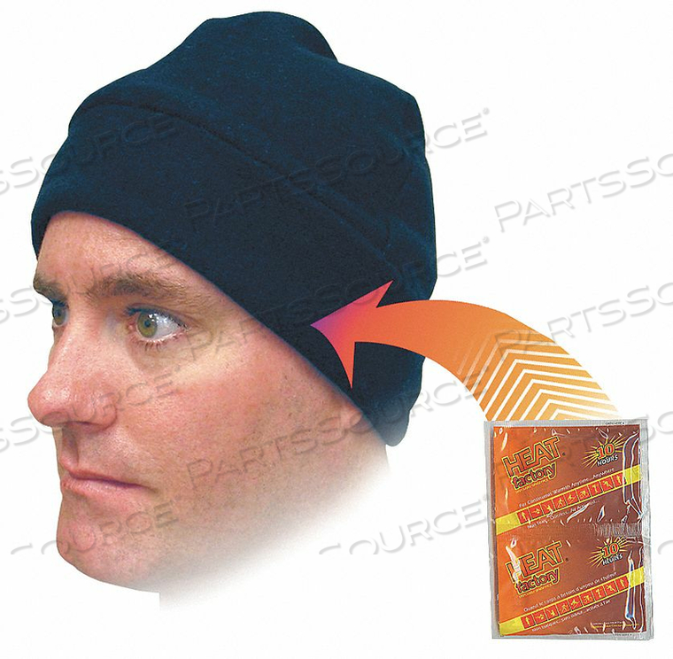 BEANIE CAP BLACK UNIVERSAL by Heat Factory