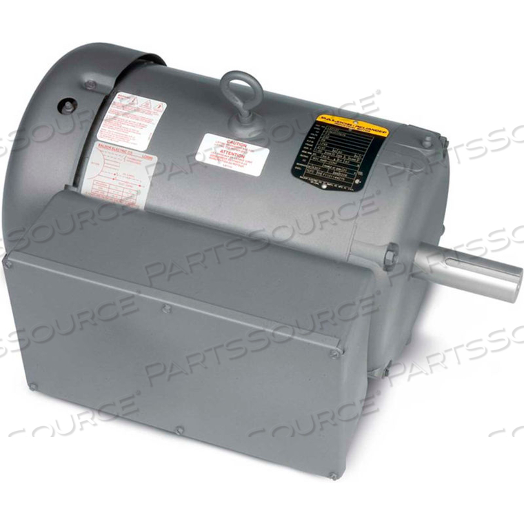 SINGLE PHASE MOTOR, 15 HP, 208-230 VOLTS, 1760 RPM, TEFC, 256T FRAME by BALDOR SINGLE PHASE MOTOR, 15 HP, 208-230 VOLTS, 1760 RPM, TEFC, 256T FRAME by BALDOR