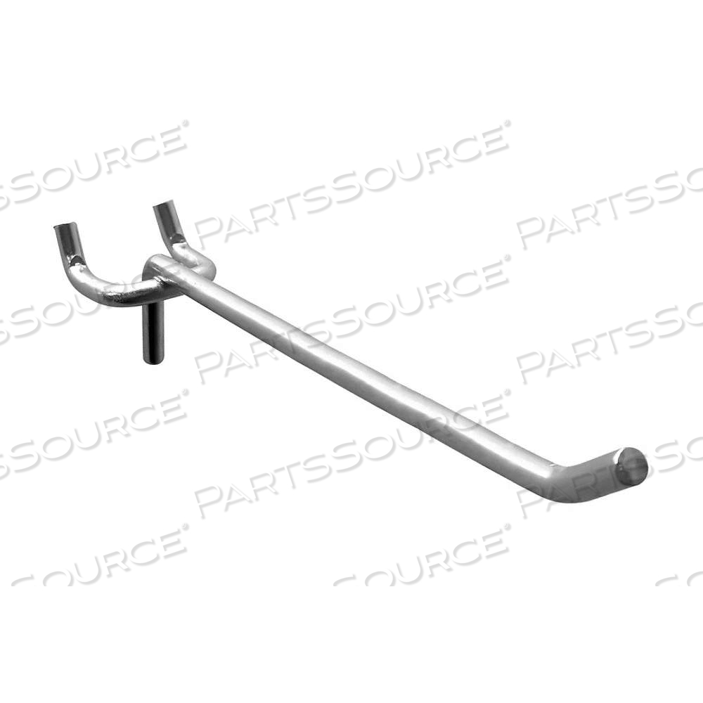 STRAIGHT HOOK, 11 IN, 1/4 IN PEG HOLE, FOR 1 IN PEGBOARD HOLE SPACING, HANGING by Approved Vendor