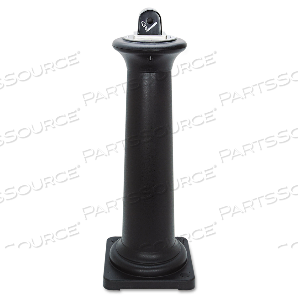 GROUNDSKEEPER TUSCAN RECEPTACLE, 22.05 GAL, 13 DIA X 38.38H, BLACK by Rubbermaid Medical Division GROUNDSKEEPER TUSCAN RECEPTACLE, 22.05 GAL, 13 DIA X 38.38H, BLACK by Rubbermaid Medical Division