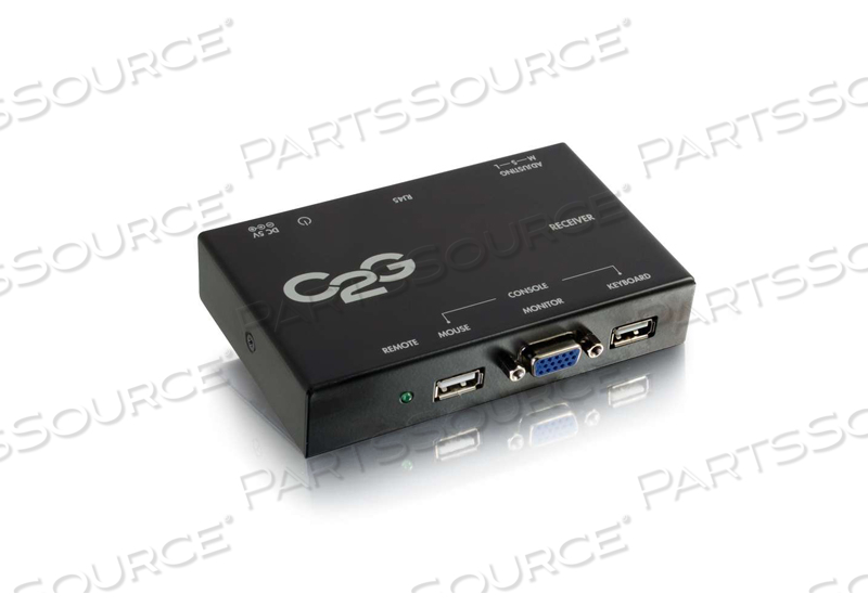 VGA/USB KVM OVER CAT5E EXTENDER 