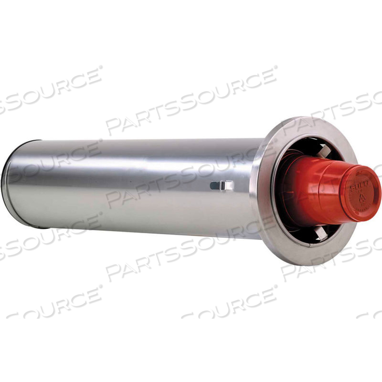 CUP DISPENSER, IN-COUNTER, ADJUSTABLE, STAINLESS STEEL, 1 SPRING, 22"L by Dispense Rite CUP DISPENSER, IN-COUNTER, ADJUSTABLE, STAINLESS STEEL, 1 SPRING, 22"L by Dispense Rite