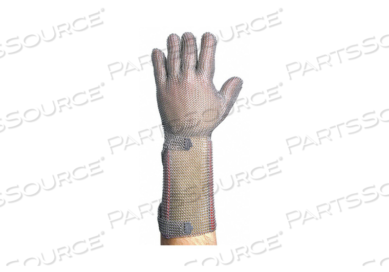 G4018 CHAINMAIL CUT-RESIST GLOVE L/9 SILVER by Niroflex USA G4018 CHAINMAIL CUT-RESIST GLOVE L/9 SILVER by Niroflex USA