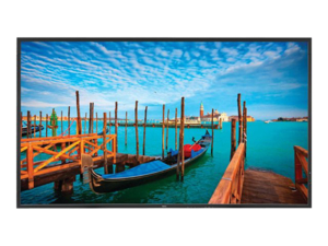 LCD FLAT PANEL DISPLAY, 100 TO 240 V, 100 W, 1920 X 1080 RESOLUTION, 0 TO 40 DEG C, 4000:1 CONTRAST RATIO, 55 IN SCREEN(DIAGONAL), 26.5 KG by NEC Display Solutions of America