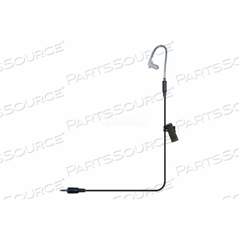 SHADOW-PRO LISTEN-ONLY EARPIECE, 3.5MM THREADED, 42" CORD by Klein Electronics Inc SHADOW-PRO LISTEN-ONLY EARPIECE, 3.5MM THREADED, 42" CORD by Klein Electronics Inc