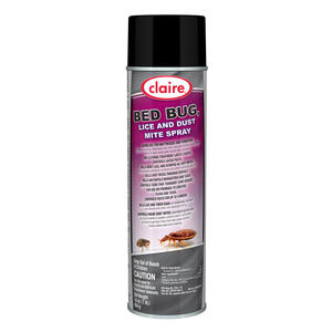 BED BUG KILLER, 16 OZ AEROSOL SPRAY, 12/CARTON by Claire