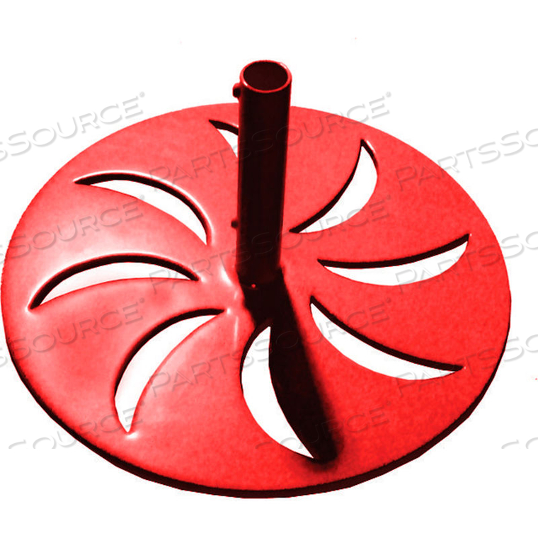 OUTDOOR UMBRELLA BASE - RED 