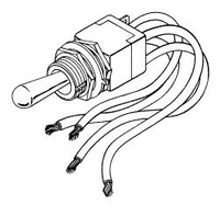 POWER SWITCH ASSEMBLY, 5 A, 125 VAC, DPDT by Stryker Instruments