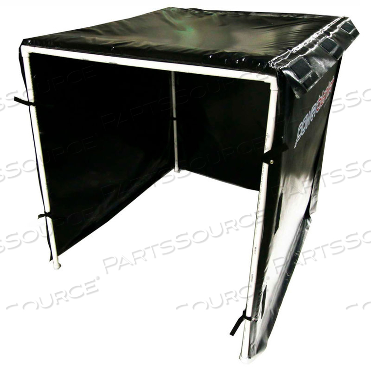 PORTABLE HOT BOX HEAT OVEN FOR BULK MATERIALS, UP TO 100F, 48 CU. FT. CAP. by Powerblanket