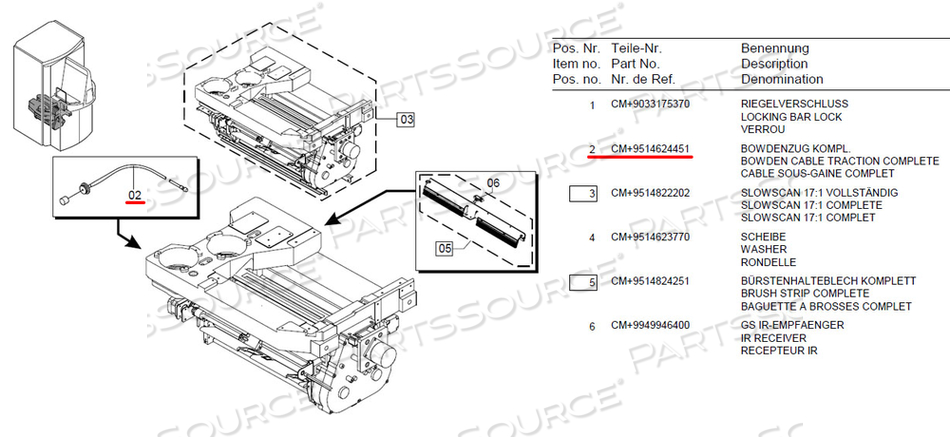 BOWDEN WIRE,ASSY 