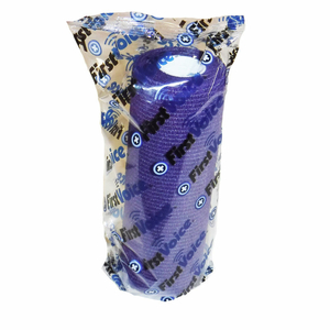 FIRST VOICE 5" X 5 YARDS SELF ADHESIVE BANDAGE, NON-LATEX, DARK PURPLE, PACK OF 8 by First Voice