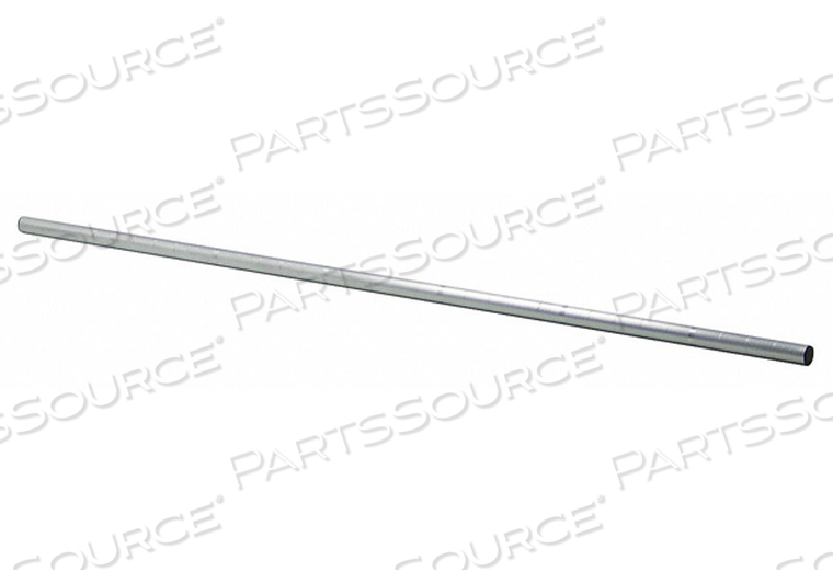 ALUMINUM 48" POST WITH PLASTIC CAPS by New Age Industries