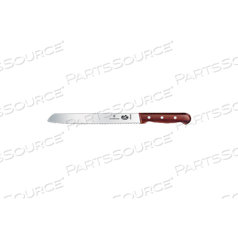 5.1630.21 Victorinox Swiss Army 8 BREAD KNIFE, SLANT TIP, SERRATED ...