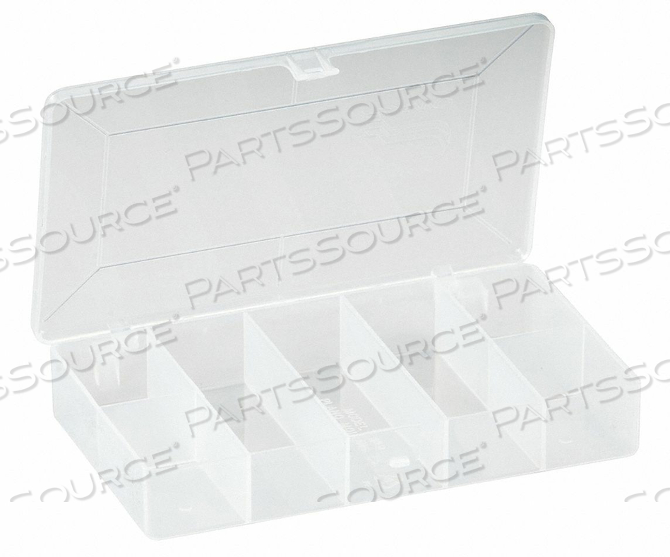 COMPARTMENT BOX 7 COMPARTMENTS CLEAR by Plano Molding