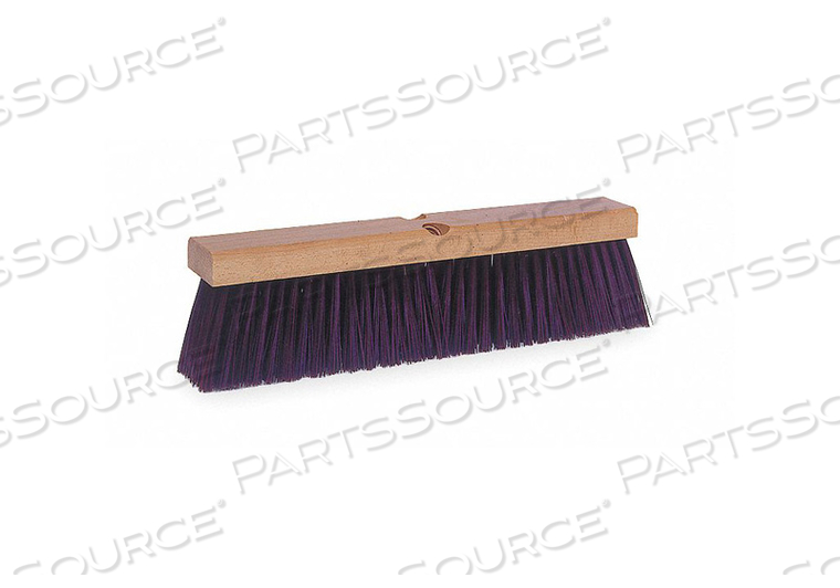 PUSH BROOM HEAD 24 MAROON by Tough Guy