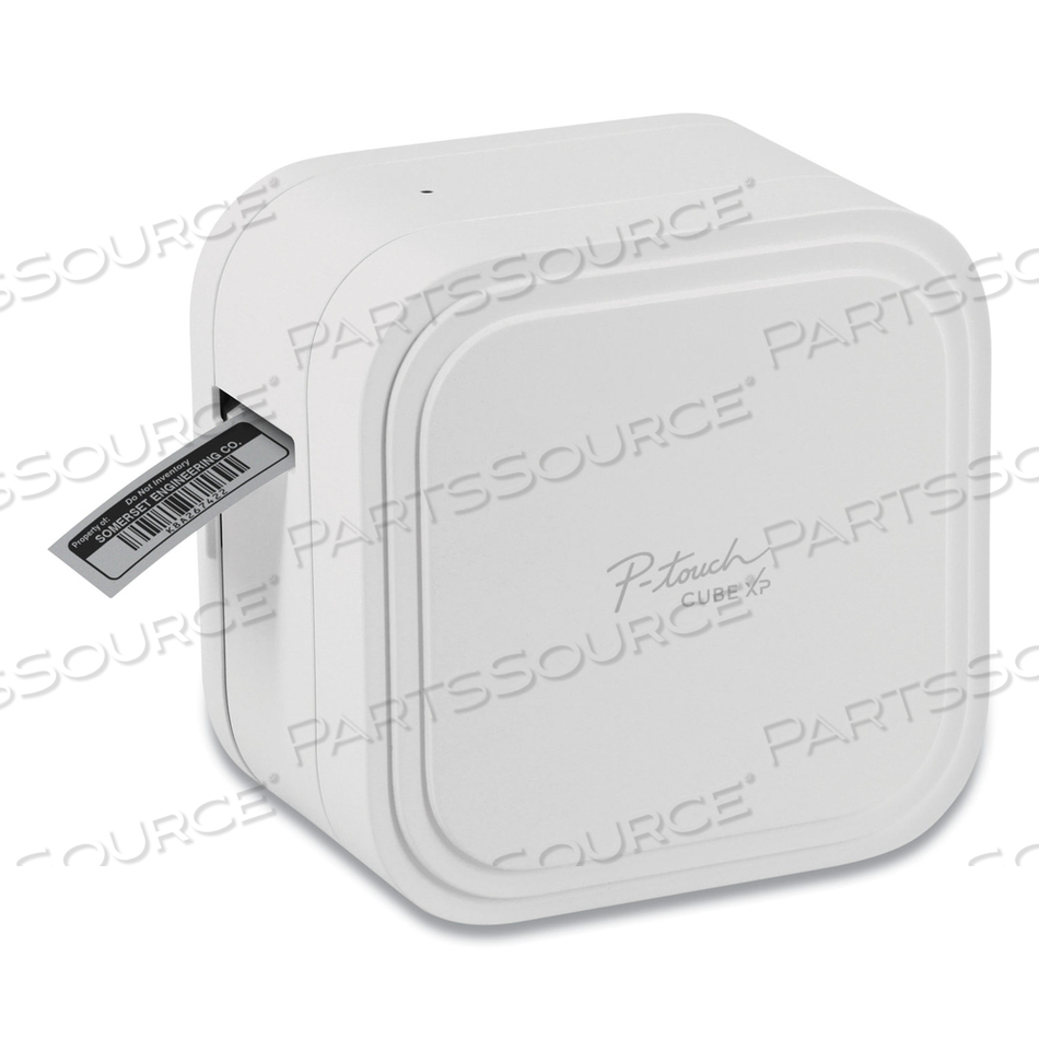 PT-P910BT P-TOUCH CUBE XP LABEL MAKER, 20 MM/S PRINT SPEED, 3.7 X 5.4 X 5.4 by Brother PT-P910BT P-TOUCH CUBE XP LABEL MAKER, 20 MM/S PRINT SPEED, 3.7 X 5.4 X 5.4 by Brother