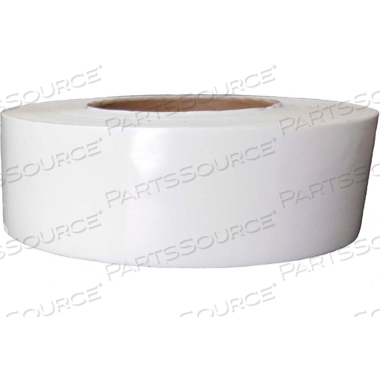 HEAT SHRINK TAPE 2"W X 180'L 9 MIL PINKED EDGE WHITE 