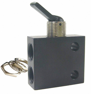 TOGGLE VALVE NC 1/8 IN NPT ALUM/BRASS by Pneumadyne TOGGLE VALVE NC 1/8 IN NPT ALUM/BRASS by Pneumadyne