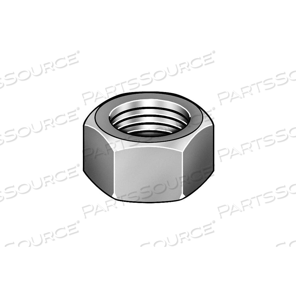 HEX NUT, 1/4"-20 THREAD, 7/16 IN HEX WD, 7/32 IN HEX HT, STEEL, GRADE 2, CHROME PLATED by Approved Vendor HEX NUT, 1/4"-20 THREAD, 7/16 IN HEX WD, 7/32 IN HEX HT, STEEL, GRADE 2, CHROME PLATED by Approved Vendor