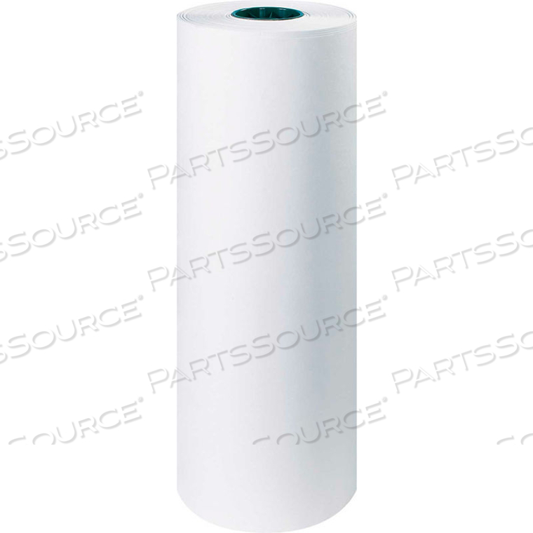 BUTCHER PAPER, 40#, 24" X 1000', WHITE, 1 ROLL by The Packaging Wholesalers