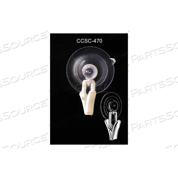CLEVER CLIP SUCTION CUP 1-3/4" O.D by Clip Strip Corp.