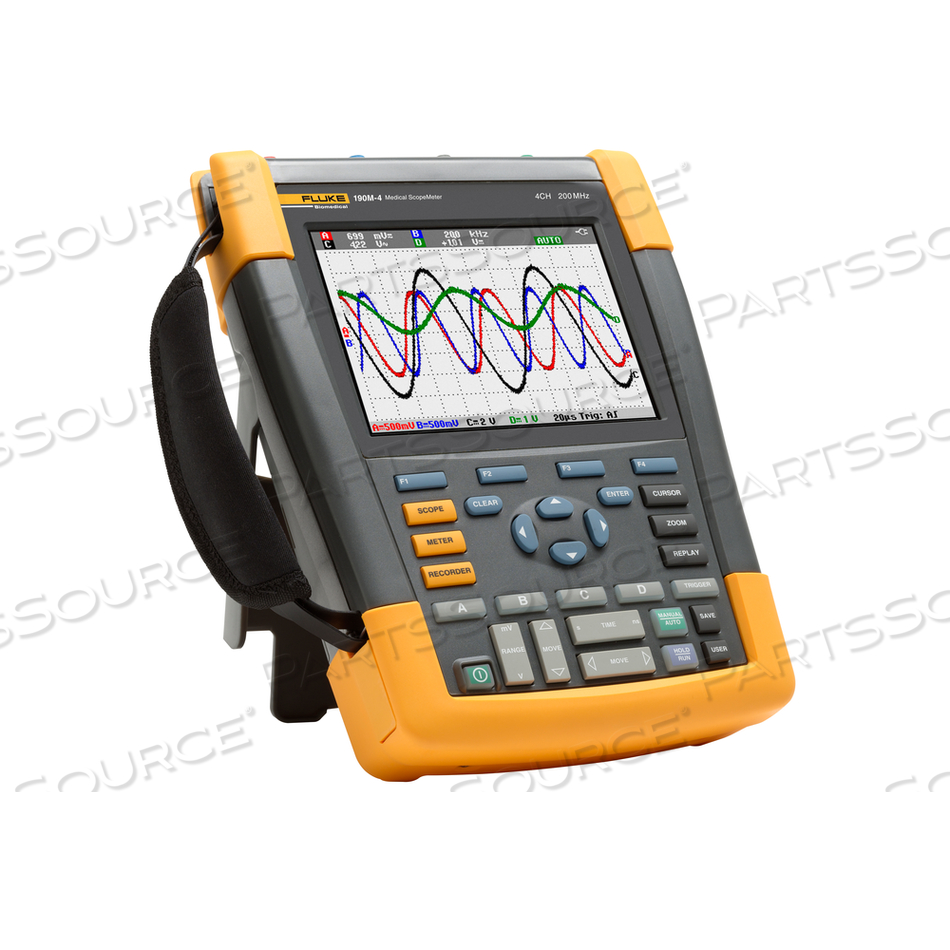 MEDICAL SCOPEMETER 4 CHANNEL, 190M-4-III by Fluke Electronics Corp (Biomedical Div.)