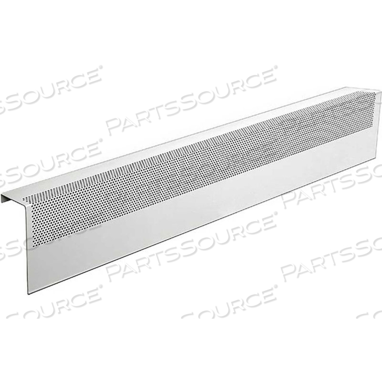 BASEBOARDERS BASIC SERIES 3 FT STEEL EASY SLIP-ON BASEBOARD HEATER COVER, WHITE by Buss General Partner Co. Ltd BASEBOARDERS BASIC SERIES 3 FT STEEL EASY SLIP-ON BASEBOARD HEATER COVER, WHITE by Buss General Partner Co. Ltd
