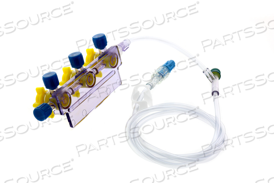 3 GANG HI-FLO STOPCOCK ANESTHESIA SET 25/CA by Smiths Medical