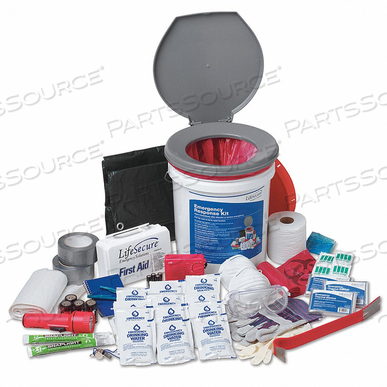 DISASTER SURVIVAL KIT 25 PEOPLE by LifeSecure DISASTER SURVIVAL KIT 25 PEOPLE by LifeSecure