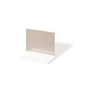 PLASTIC CONCRETE BARRIER MOUNT REFLECTOR, 3" X 4", 1-SIDED, WHITE by Pexco LLC