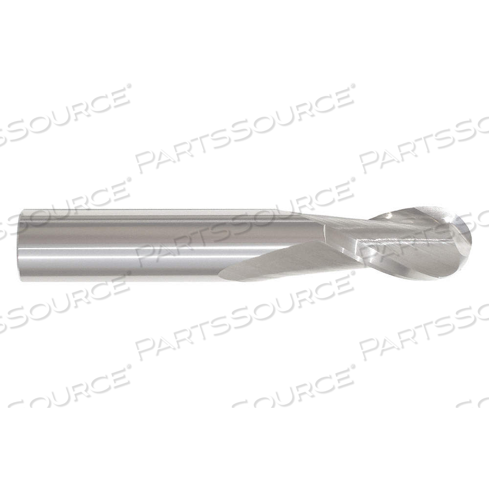 BALL END MILL, 2 FLUTES, 4 MM MILLING DIA., 14 MM LG OF CUT, 51 MM OVERALL LG by Approved Vendor BALL END MILL, 2 FLUTES, 4 MM MILLING DIA., 14 MM LG OF CUT, 51 MM OVERALL LG by Approved Vendor
