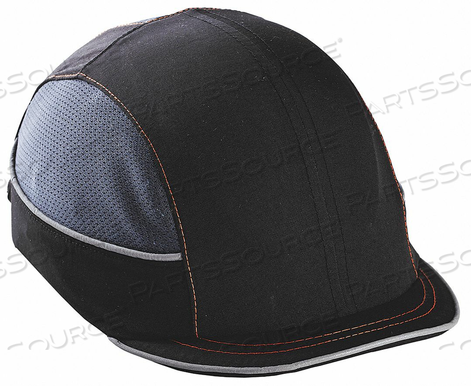 H9899 BUMP CAP BASEBALL HOOK-AND-LOOP BLACK by Ergodyne H9899 BUMP CAP BASEBALL HOOK-AND-LOOP BLACK by Ergodyne