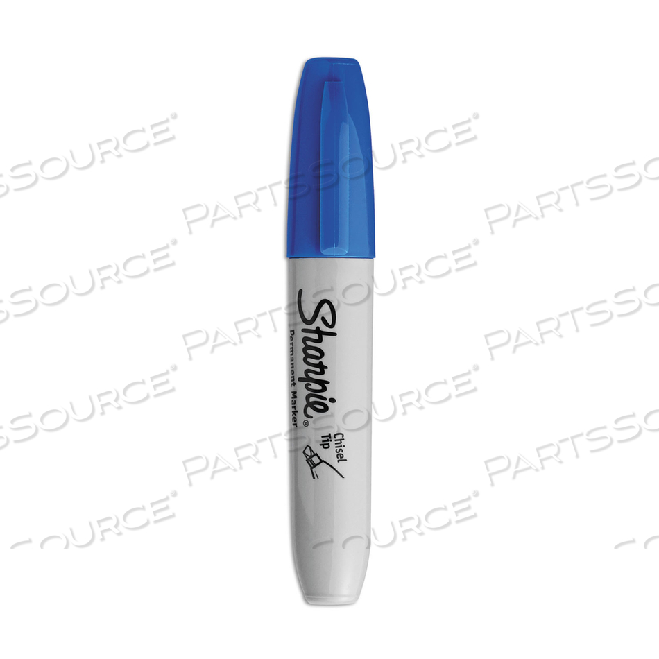 CHISEL TIP PERMANENT MARKER, MEDIUM CHISEL TIP, BLUE by Sharpie CHISEL TIP PERMANENT MARKER, MEDIUM CHISEL TIP, BLUE by Sharpie