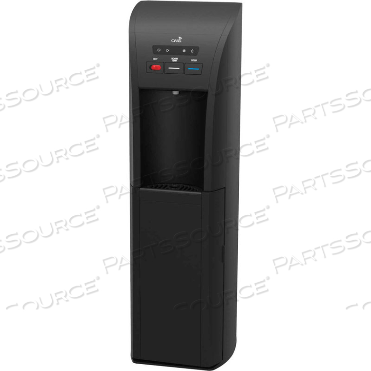 AQUARIUS TRI-TEMP BOTTOM LOADING WATER DISPENSER, BLACK - BAEB1SHSK by Oasis Manufacturing