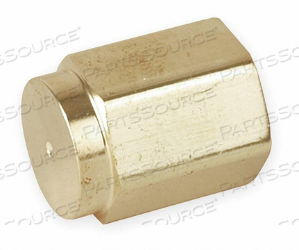PIPE CAP BRASS 1/4 IN. NPT by Parker Hannifin Corporation
