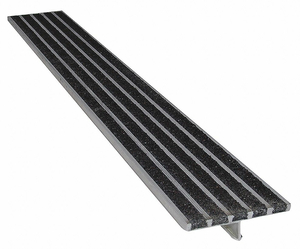 STAIR STRIP BLK 60IN W EXTRUDED ALUMINUM by Wooster
