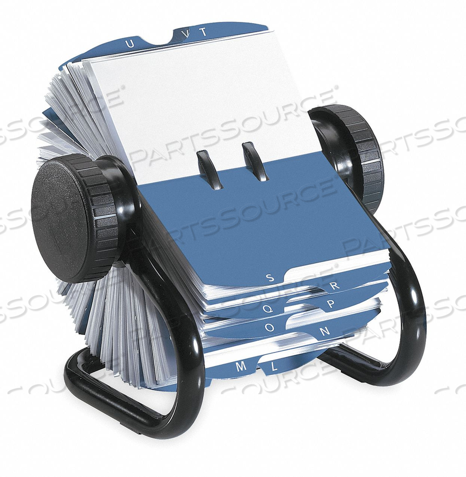 ROTARY CARD FILE 200 CT METAL by Rolodex ROTARY CARD FILE 200 CT METAL by Rolodex