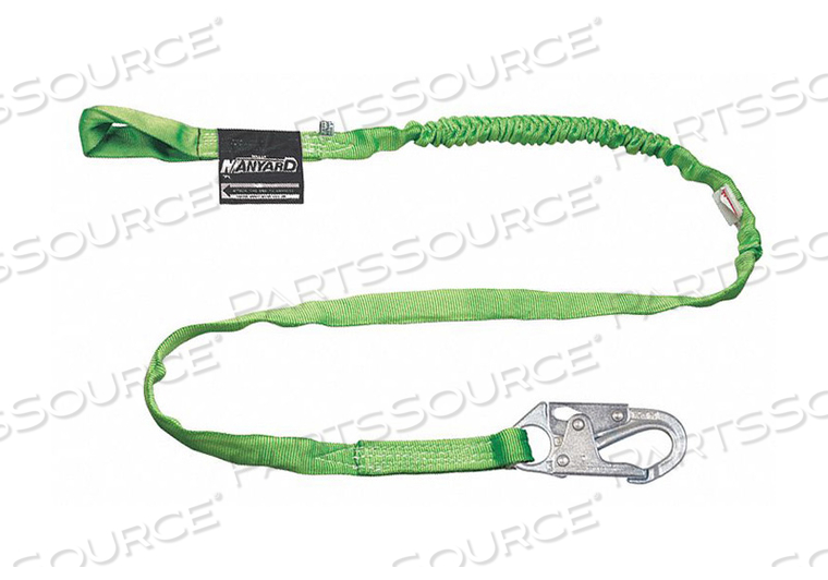 SHOCK-ABSORBING LANYARD GREEN by Honeywell SHOCK-ABSORBING LANYARD GREEN by Honeywell